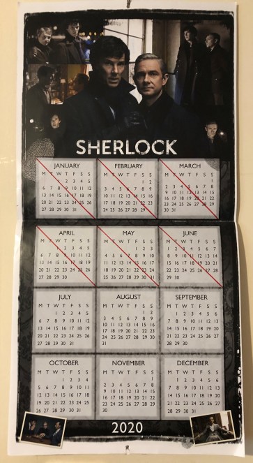 Six months gone calender poster